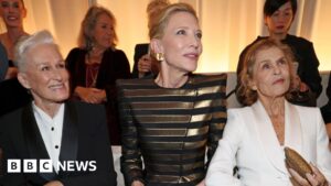 Stars turn out for final fashion show in Milan